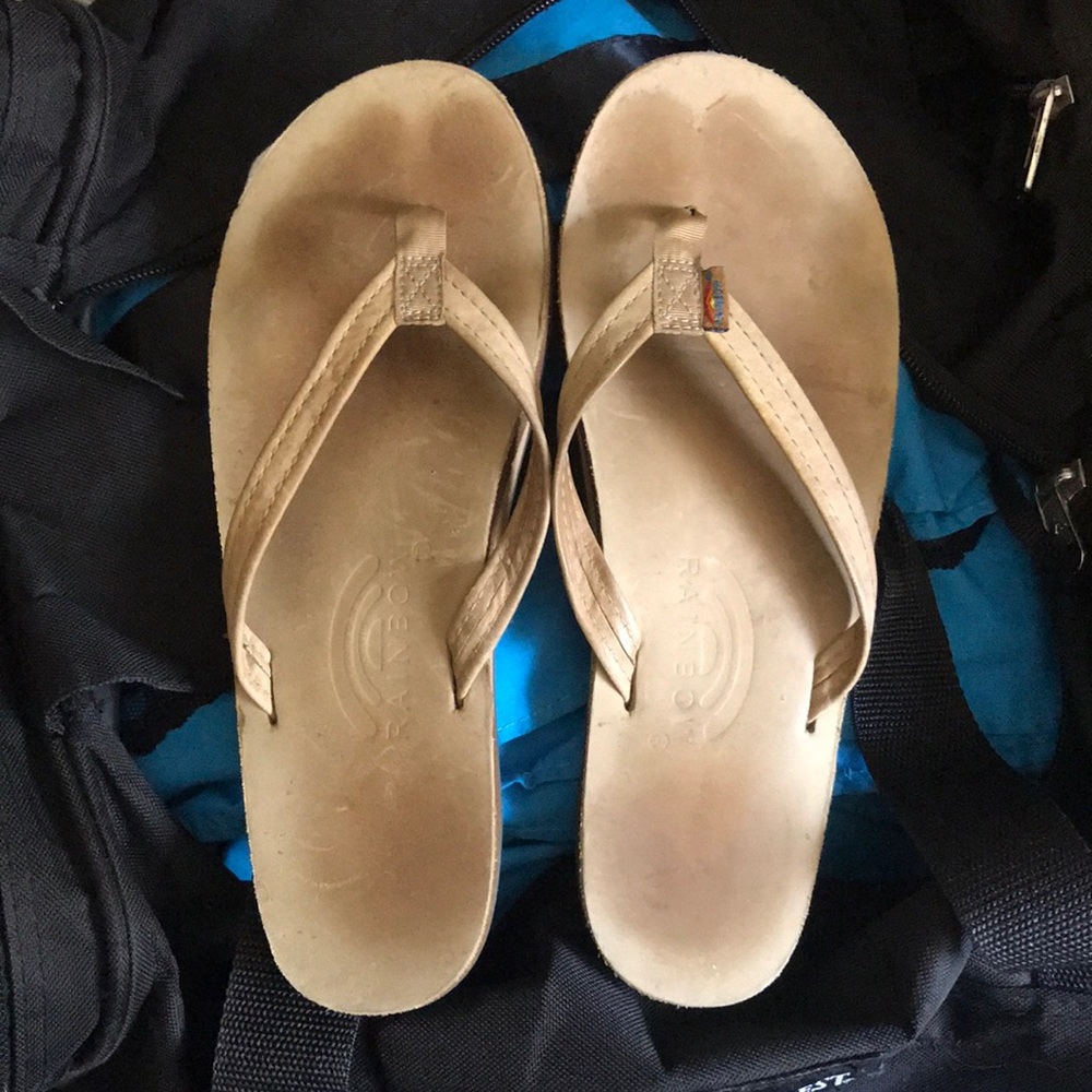 Rainbow sandals!! 💕💕